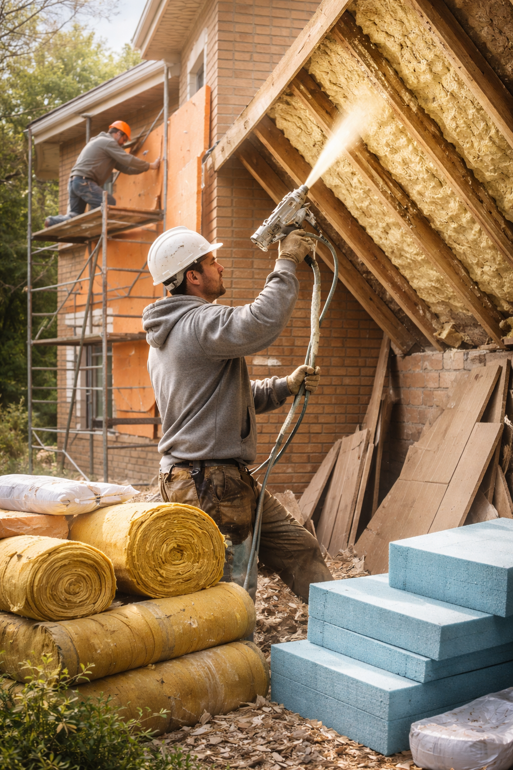 Утепление домов в Барнауле под ключ от 4249 руб/м2 | Профессионально — ТепломастерБрн